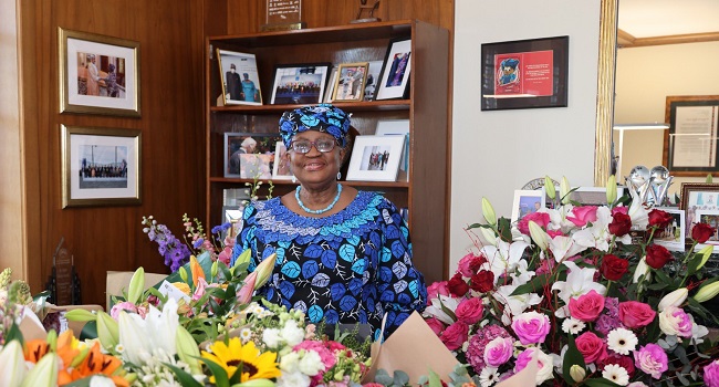 Dr Ngozi Okonjo-Iweala. X/@NOIweala